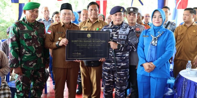 Peresmian Kampung Bahari Nusantara di Tanah Bumbu