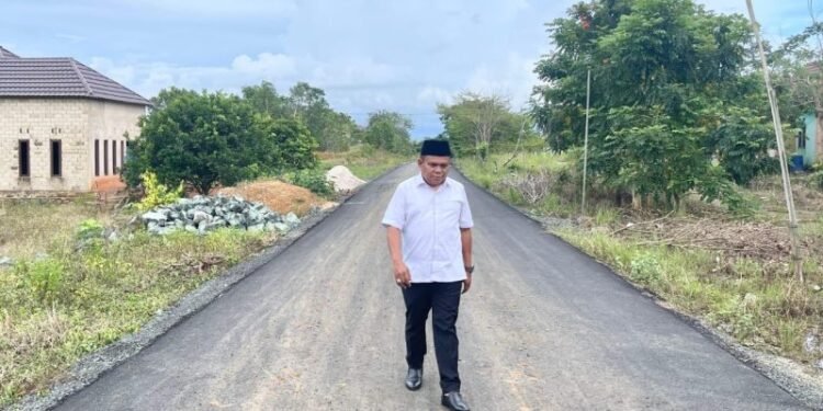 Warga Sepunggur Tanah Bumbu Kini Nikmati Jalan Aspal Mulus