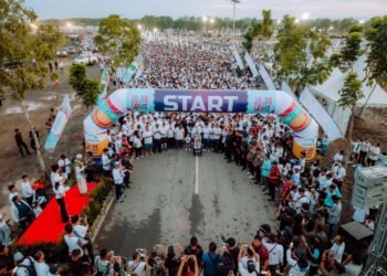 50 Ribu Peserta Meriahkan Jalan Sehat Batulicin Festival (Batfest) 2024 di Batulicin