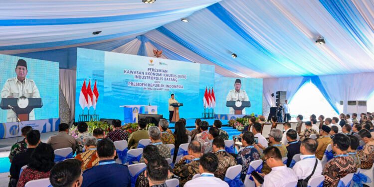 Presiden Prabowo Resmikan KEK Industropolis Batang, Wujudkan Industrialisasi dan Hilirisasi untuk Bangun Ekonomi Nasional