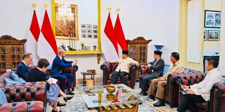 Terima Menlu Prancis, Presiden Prabowo Tekankan Penguatan Kemitraan Strategis antar Kedua Negara