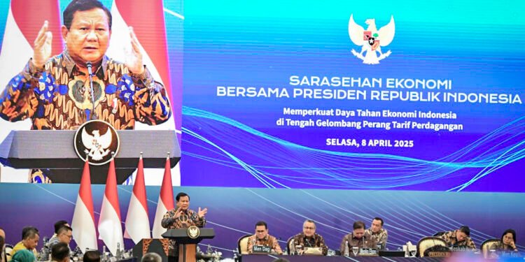 Sarasehan Ekonomi 2025, Presiden Prabowo Tegaskan Pentingnya Kemandirian Ekonomi Nasional