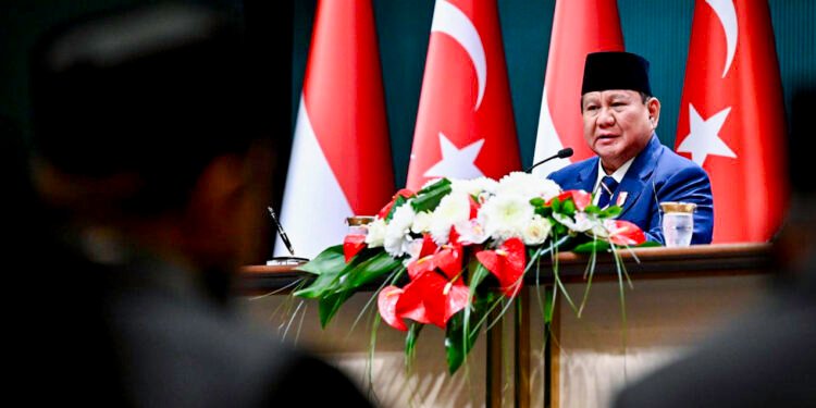 Presiden Prabowo Tegaskan Indonesia dan Turkiye Harus Jadi Kekuatan Positif Dunia Islam dan Global South