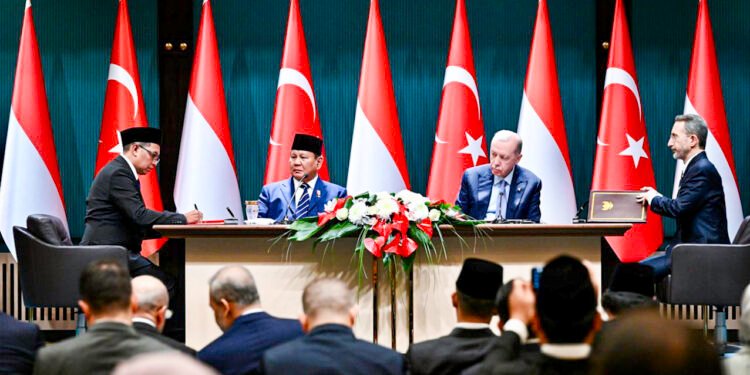 Presiden Prabowo dan Presiden Erdoğan Saksikan Penandatanganan Sejumlah MoU Strategis di Ankara