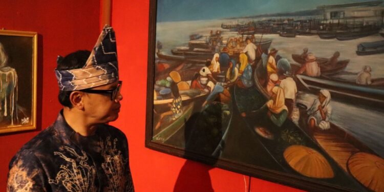 Tampilkan Puluhan Lukisan, Pemprov Kalsel Laksanakan Pameran Karya Perupa Perempuan