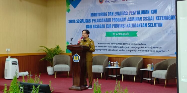 Pemprov Kalsel Dukung Program KUR dan Perlindungan Sosial Ketenagakerjaan