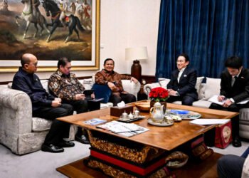 Presiden Prabowo Terima Kunjungan Utusan Khusus PM Jepang Fumio Kishida di Kertanegara