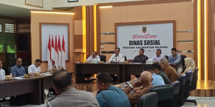 Dinsos Kalsel Persiapkan Peringatan HUT Ke-76 Proklamasi Gubernur Tentara ALRI Divisi IV Pertahanan Kalimantan