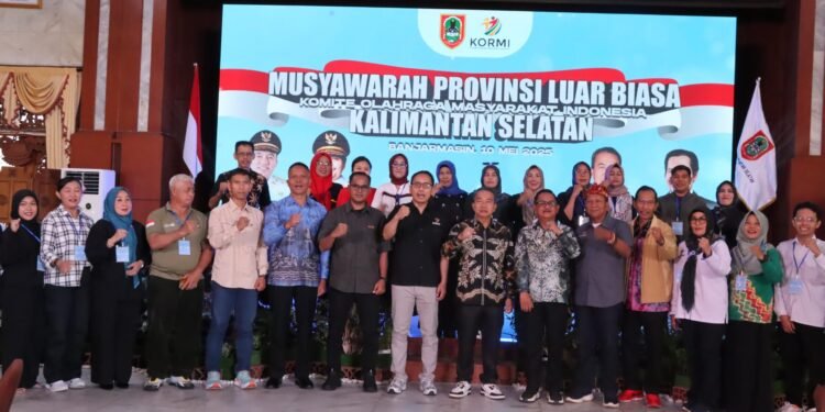 Musprov Luar Biasa KORMI Kalsel, Rumuskan Langkah Strategis Dorong Kemajuan Olahraga Masyarakat
