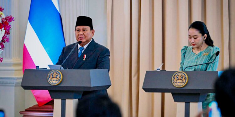 Presiden Prabowo dan PM Paetongtarn Gelar 1st Leaders’ Consultation, RI–Thailand Sepakat Perkuat Kolaborasi Multisektor