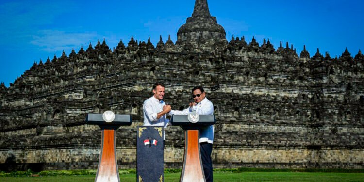 Indonesia–Prancis Luncurkan Kemitraan Strategis Kebudayaan di Candi Borobudur