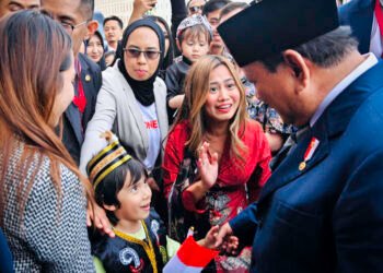 Hangat dan Meriah, Presiden Prabowo Disambut Diaspora Indonesia di St. Petersburg