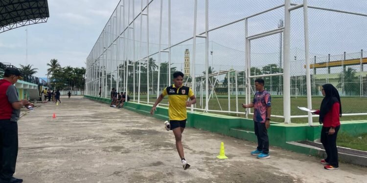 Dispora Kalsel Pantau Kebugaran Atlet Pelajar, Hasil Tunjukkan Tren Positif
