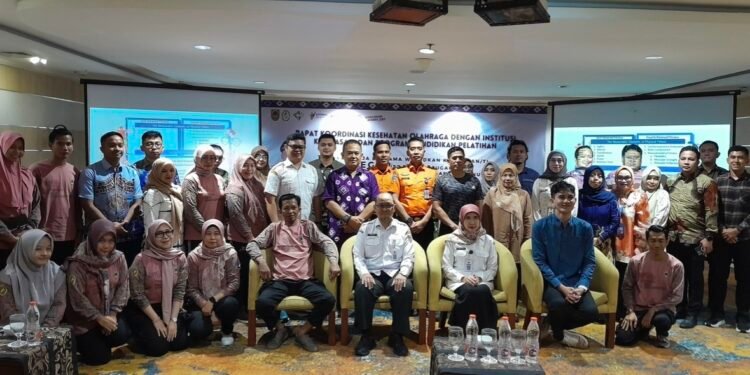 Tingkatkan Derajat Kesehatan Masyarakat, BKOM Kalsel Laksanakan Rakor Kesehatan Olahraga