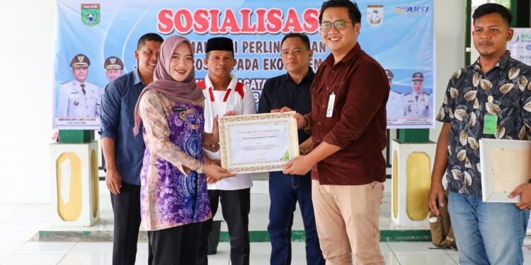 Desa Muara Pagatan Tengah Lindungi Ekosistem desanya dalam Program BPJS Ketenagakerjaan