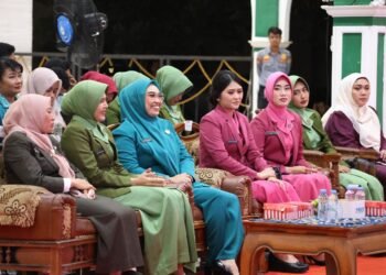 Ketua TP PKK Tanah Bumbu Hadiri Resepsi Kenegaraan HUT ke-80 RI