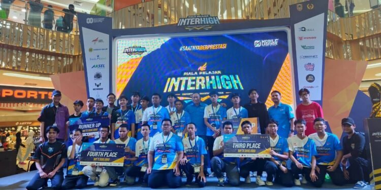 Banjarmasin Raih Prestasi Gemilang di Piala Pelajar Interhigh Esport Kalsel 2025, Dominasi Podium Juara