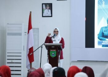 TP PKK Tanbu Gelar Germas, Warga Semakin Paham Cegah Stunting dan Hidup Sehat