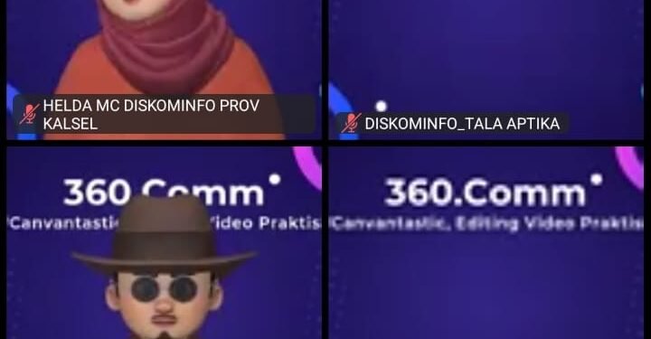 Webinar 360°.Comm, Manfaatkan Aplikasi Canva untuk Editing Video Praktis
