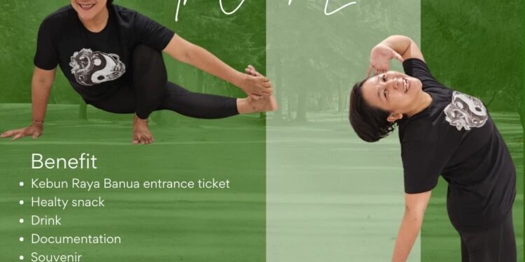 Banua Morning Flow: Yoga Outdoor di Kebun Raya Banua Hadirkan Pengalaman Berolahraga di Alam Terbuka