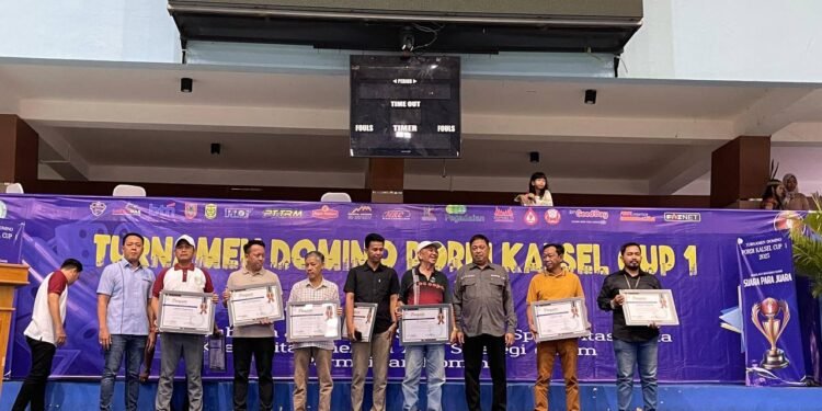 Turnamen Domino PORDI Kalsel Cup I 2025 diikuti 576 Pasang Peserta, Ada Perwakilan dari Papua