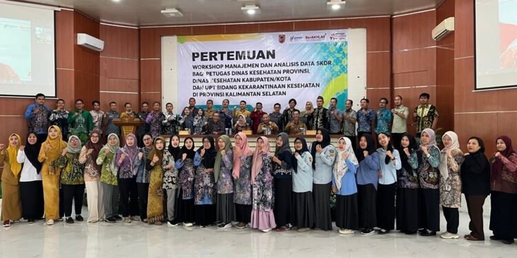 Dinkes Kalsel Dorong Peningkatan dan Analisis Data SKDR
