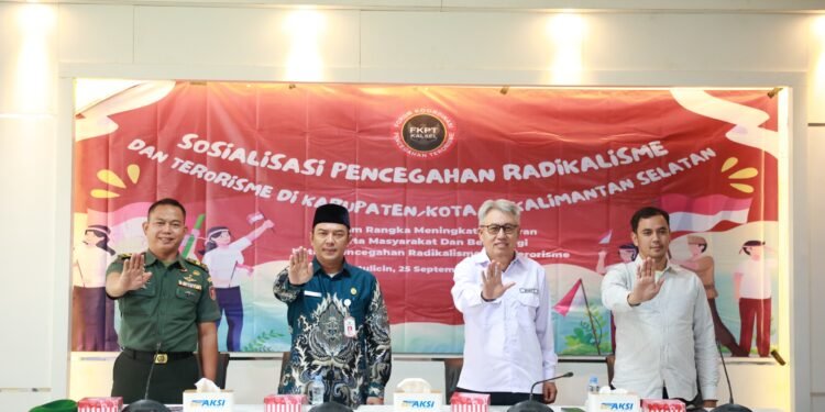 Pemkab Tanbu Sosialisasikan Pencegahan Radikalisme dan Pengukuran IKN 2025