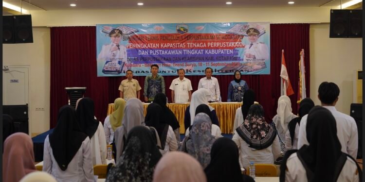 Pemkab Kotabaru Gelar Bimtek, Tingkatkan Kompetensi Tenaga Perpustakaan