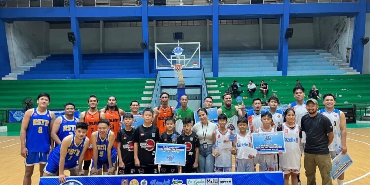 Ratusan Pebasket Ramaikan Festival 3×3 Bilas.bdj 2025 di Banjarmasin