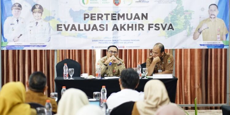 Pertemuan FSVA 2025, Pemprov Kalsel Perkuat Komitmen Ketahanan Pangan Daerah