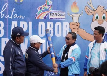 Semarak Tanah Bumbu Sambut Obor PORPROV Kalsel XII