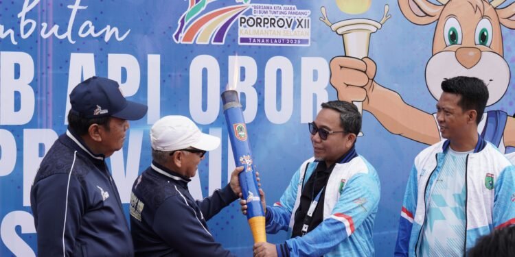 Semarak Tanah Bumbu Sambut Obor PORPROV Kalsel XII