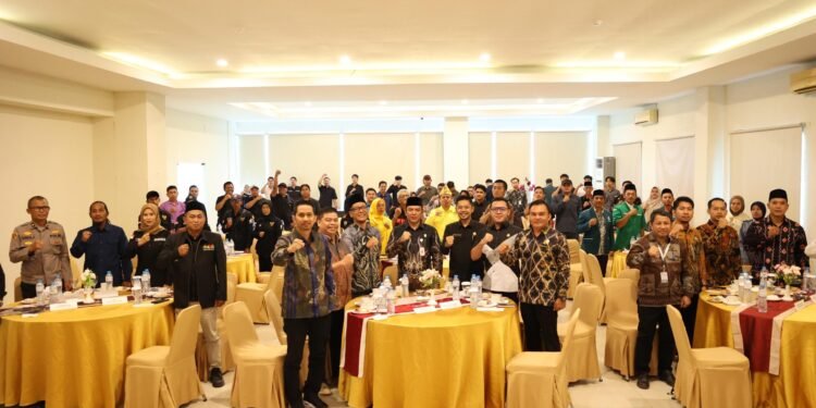 Bupati Apresiasi Rakoor Pengembangan SDM dan Organisasi Dalam Mendorong Peningkatan Kinerja dan Integritas Bawaslu