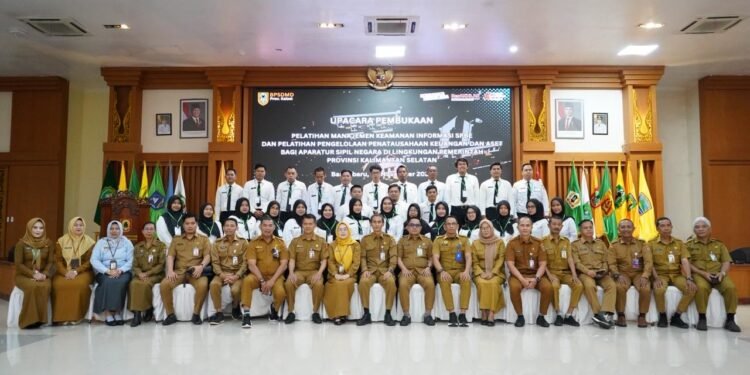 Tingkatkan Profesionalisme ASN, Pemprov Kalsel Gelar Pelatihan Pengelolaan Keuangan dan Aset