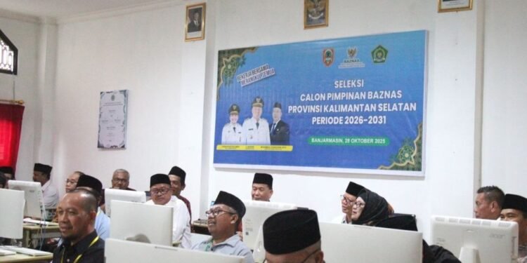 Sepuluh Peserta Seleksi Calon Pimpinan Baznas Kalsel Lolos Verifikasi dan Validasi
