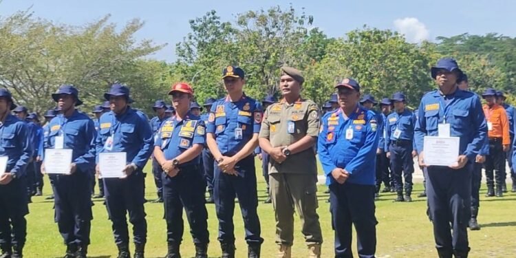 70 Peserta Dinyatakan Lulus In House Training Diklat Pemadam Kebakaran Kualifikasi Pemadam I Angkatan VI Tahun 2025