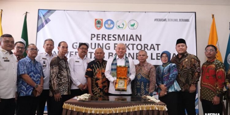 Gubernur Kalsel Resmikan Gedung Baru Rektorat Universitas Borneo Lestari