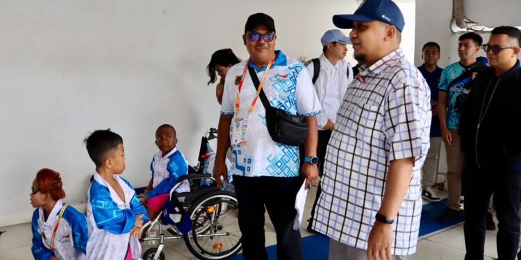 Kadispora Kalsel Tinjau Atlet POPNAS dan Peparpenas di Jakarta, Suntik Semangat Juang Atlet Pelajar