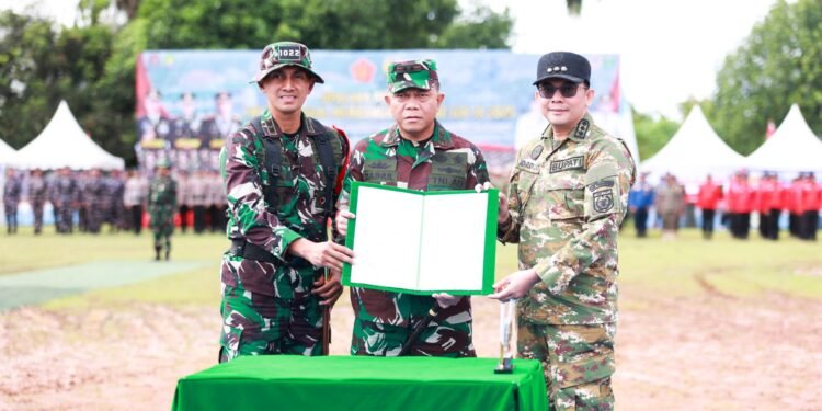 TMMD ke-126 Resmi Ditutup, Sinergi TNI dan Pemkab Tanah Bumbu Perkuat Pembangunan Desa
