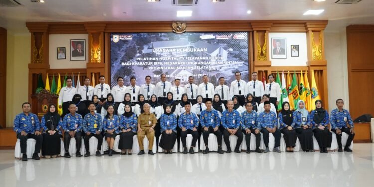 Pemprov Kalsel Gelar Pelatihan Hospitality untuk Tingkatkan Kualitas Pelayanan Publik ASN
