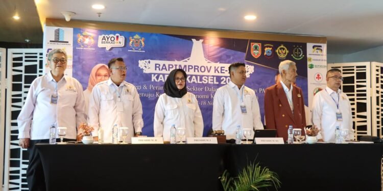Wadah Konsolidasi Pengusaha, Kadin Kalsel Gelar Rapimprov III Tahun 2025