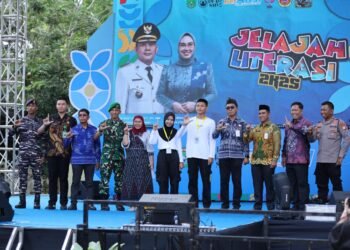 Jelajah Literasi BerAKSI 2025 Resmi Dibuka, Tanah Bumbu Tegaskan Komitmen Bangun Generasi Cerdas dan Berkarakter
