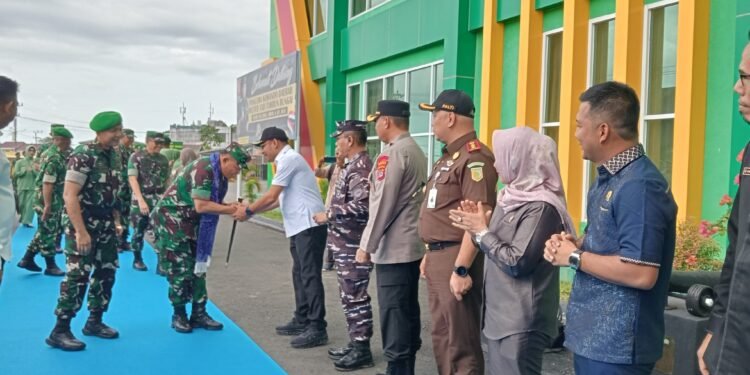 Pemkab Kotabaru Sambut Kunjungan Pangdam XXII/Tambun Bungai, Dorong Sinergi Pembangunan dan Disiplin Prajurit