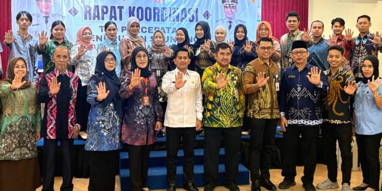 Pemkab Kotabaru Gelar Rakor Tim Pencengahan dan Percepatan Penurunan Stunting
