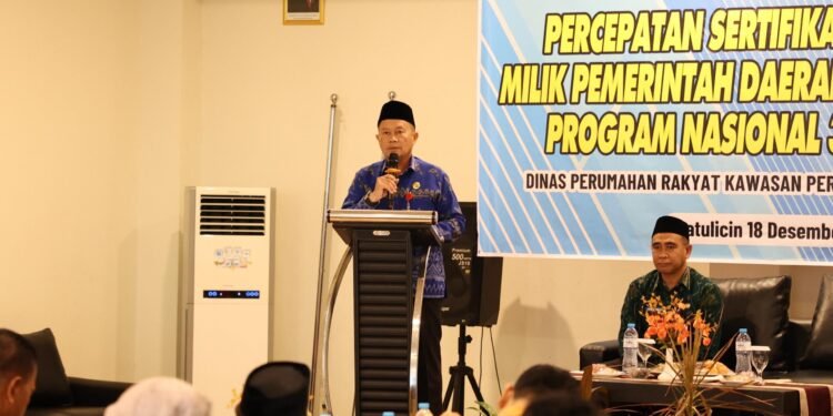 Pemkab Tanah Bumbu Gelar Sosialisasi Percepatan Sertifikasi Aset Tanah dan Dukungan Program Tiga Juta Rumah
