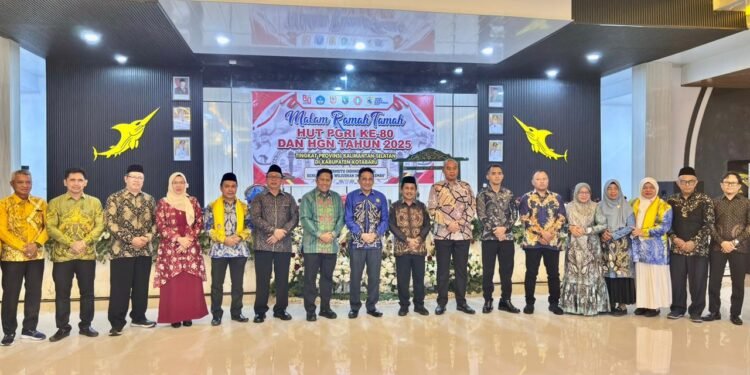 Pemkab Kotabaru Gelar Malam Ramah Tamah HUT PGRI ke-80 dan Hari Guru Nasional 2025 Tingkat Provinsi Kalsel