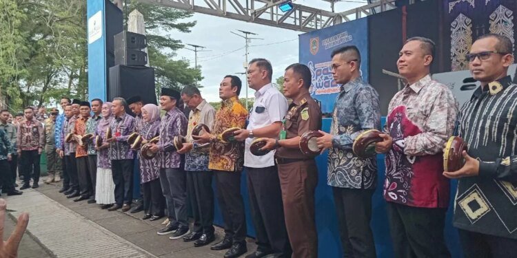Tidak Hanya Pasar Wadai, Satpol PP dan Damkar Kalsel Amankan Seluruh Kegiatan Ramadan di Kantor Gubernur Lama