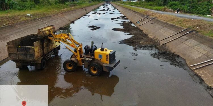 Pengeringan Irigasi Riam Kanan Resmi Diumumkan, PUPR Kalsel Siapkan Pemeliharaan Total