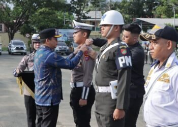 Polres Tanah Bumbu Gelar Apel Pasukan Operasi Ketupat 2026