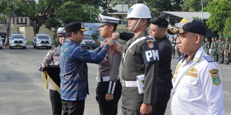 Polres Tanah Bumbu Gelar Apel Pasukan Operasi Ketupat 2026
